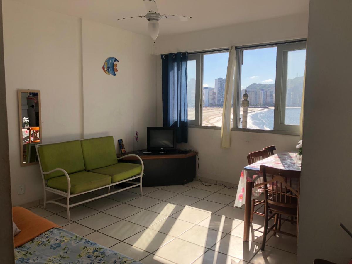 Apartamento Frente A Praia Sao Vicente Exterior foto